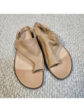 Vionic Ella Women's Tan Leather Slingback Sandals Size 8